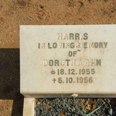 ? Dorothy Ann 1955-1956