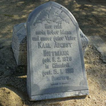 HOFFMANN Karl August 1870-1916