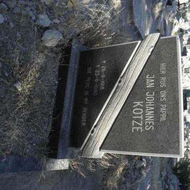 KOTZE Jan Johannes 1918-1980