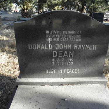 DEAN Donald John Rayner 1919-1960
