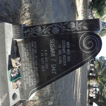 SMIT Susara F. 1919-1979