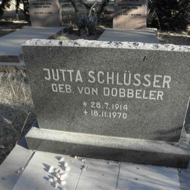 SCHLÜSSER Jutta nee VION DOBBELER 1914-1970