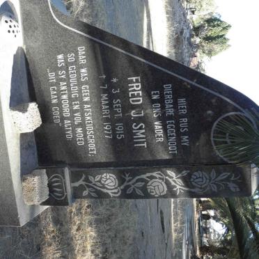 SMIT Fred J. 1915-1977