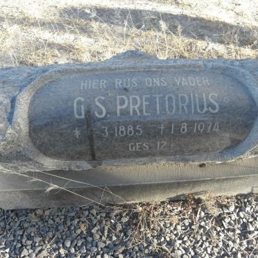 PRETORIUS G.S. 1885-1974