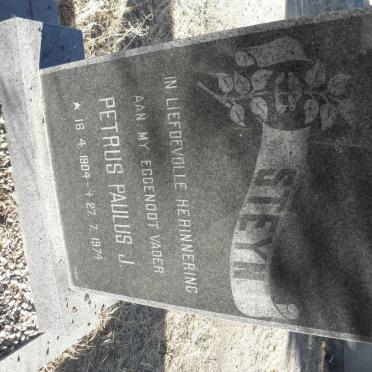 STEYN Petrus Paulus J. 1904-1974