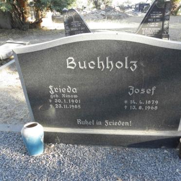 BUCHHOLZ Josef 1879-1968 &amp; Frieda RINOW 1901-1985