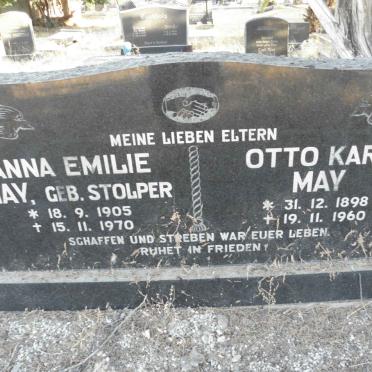 MAY Otto Karl 1898-1960 &amp; Anna Emilie STOLPER 1905-1970