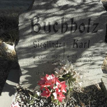 BUCHHOLZ Karl 1920-1979 &amp; Sieglinde 1927-2013