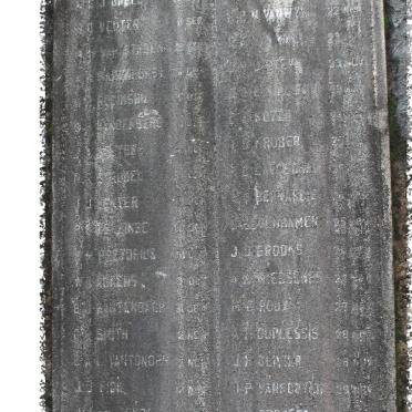 3. Soldiers listed