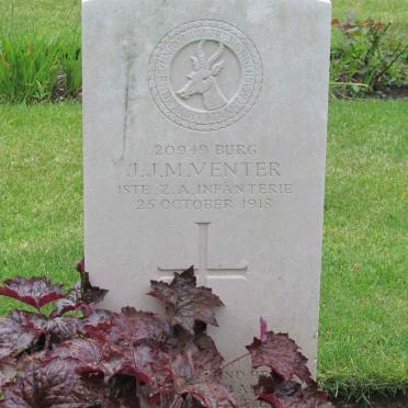VENTER J.J.M. -1918