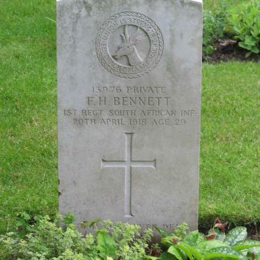 BENNETT F.H. -1918