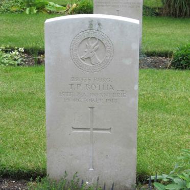 BOTHA T.P. -1918