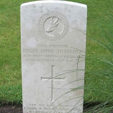 THATCHER Edgar Howe -1918