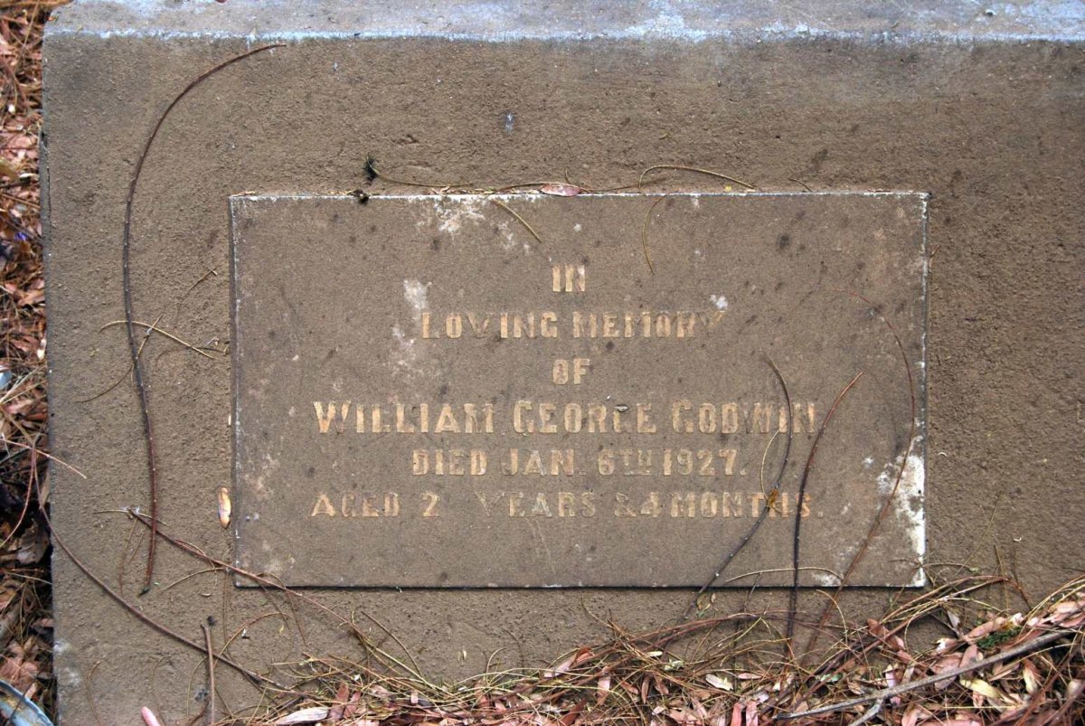 GODWIN William George -1927