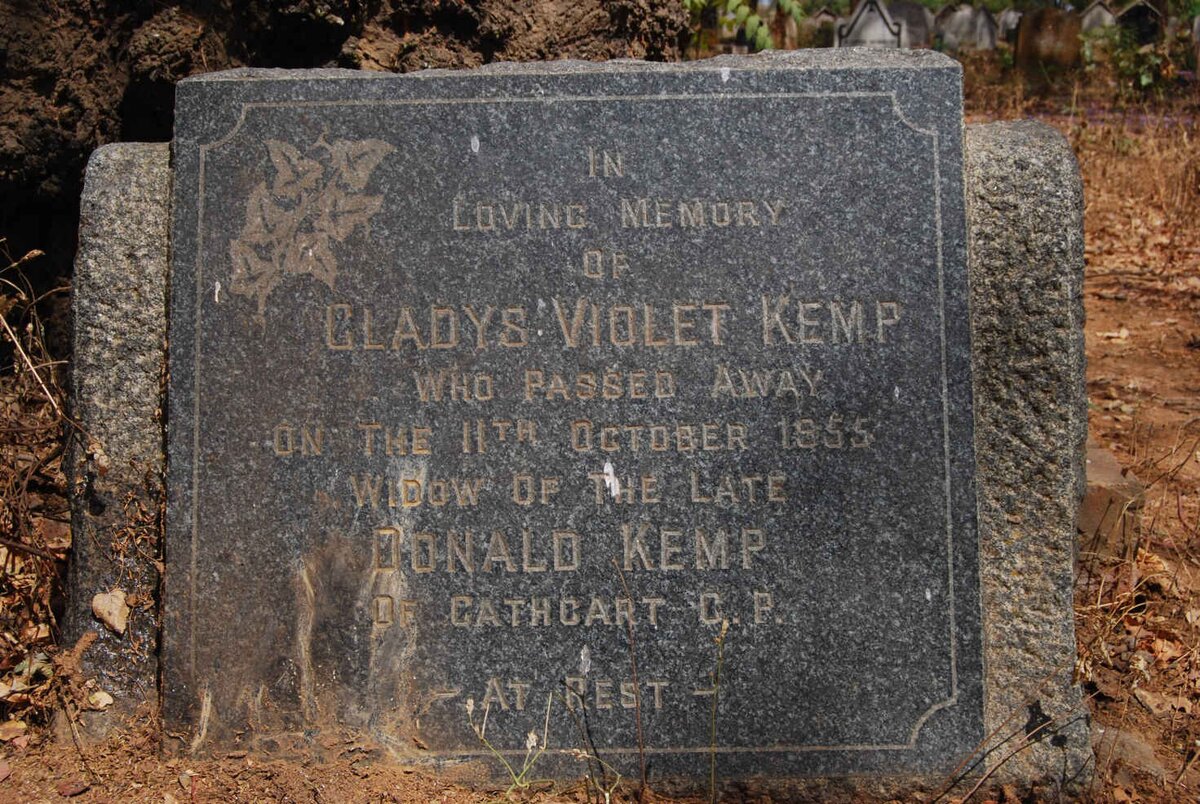 KEMP Gladys Violet -1955