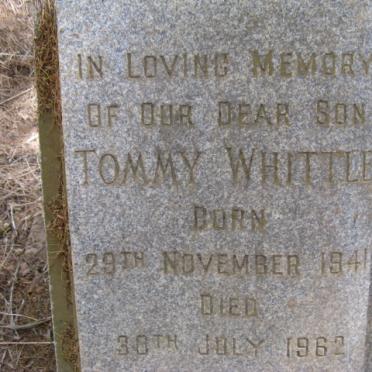 WHITTLE Tommy 1941-1962