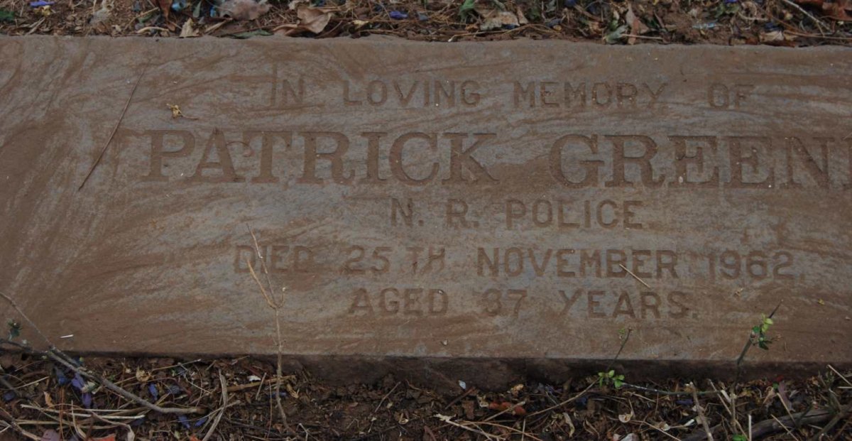 GREEN Patrick -1962