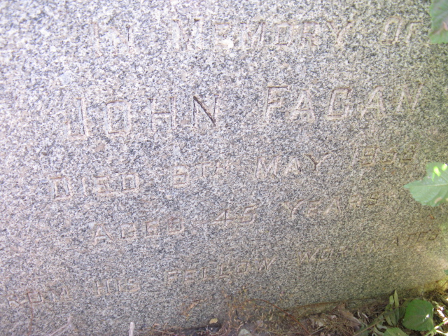 FAGAN John -1953