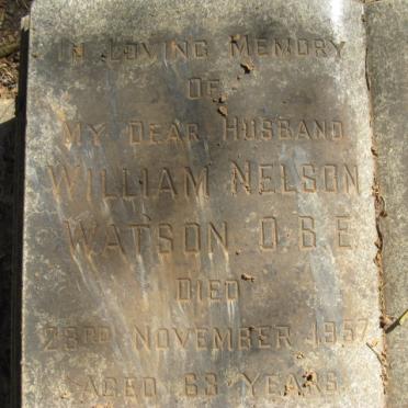 WATSON William Nelson -1957