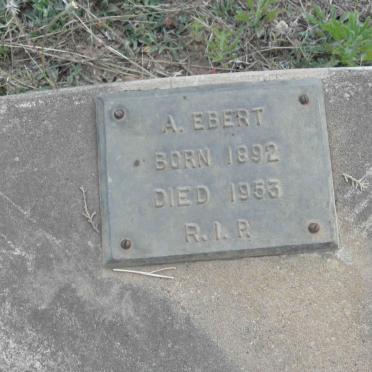 EBERT A. 1892-1953
