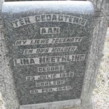 NEETHLING Lina 1889-1945