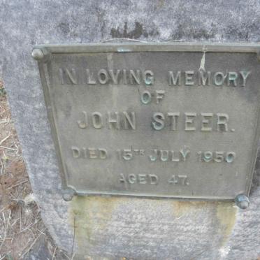 STEER John -1950