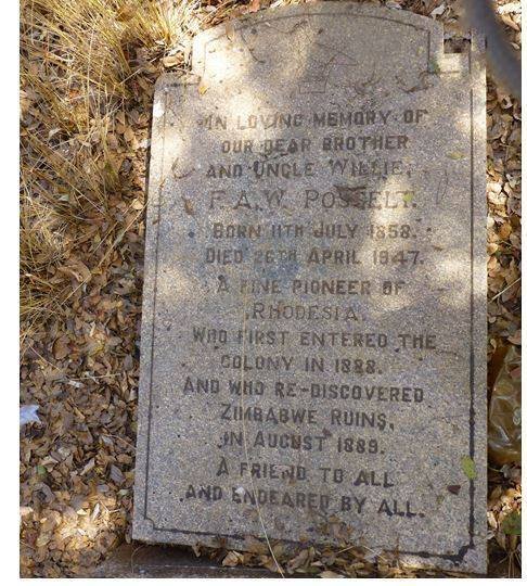 POSSELT Willie F.A.W. 1858-1947