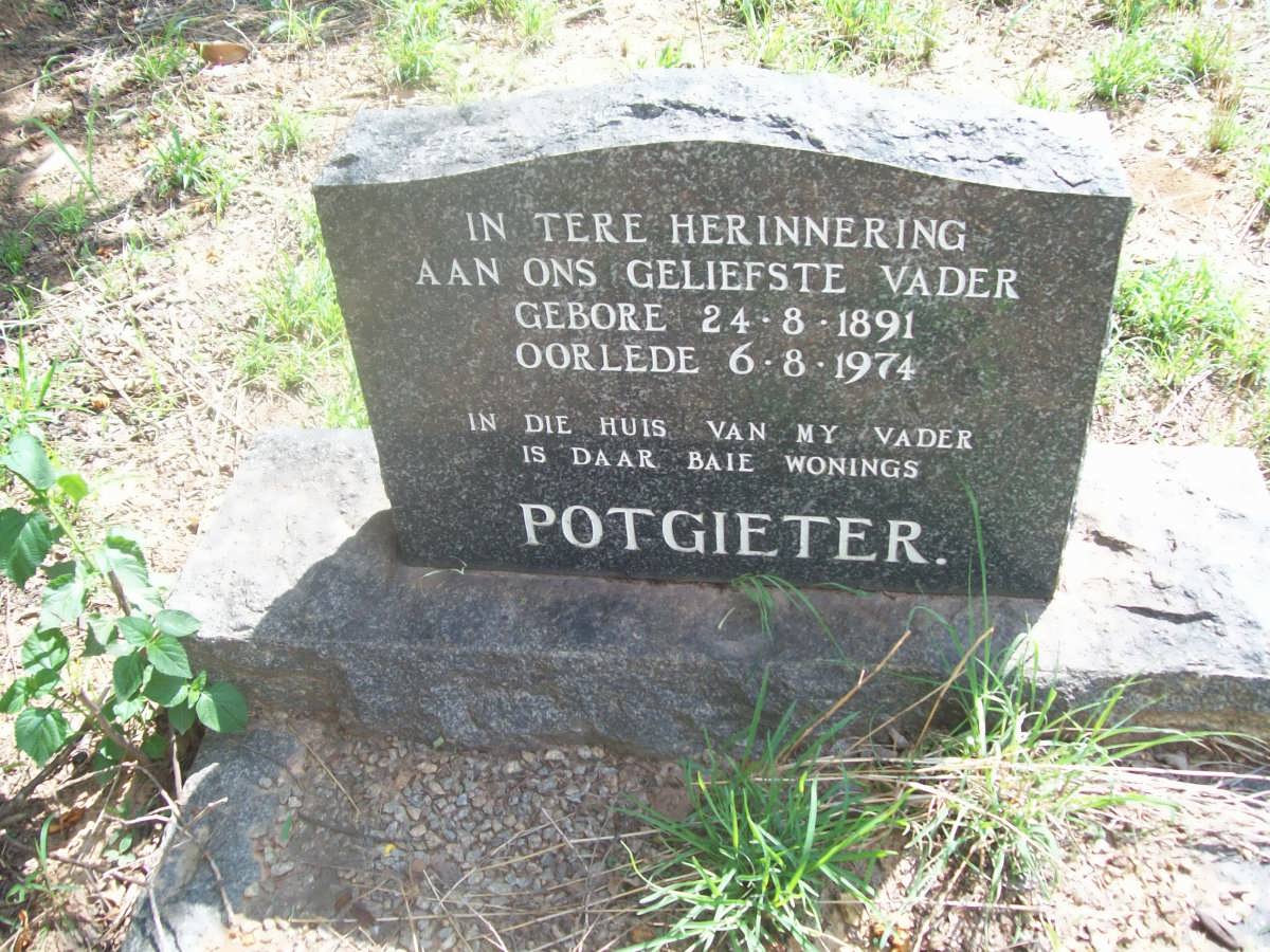 POTGIETER ? 1891-1974