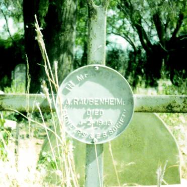 RAUBENHEIMER J.A. -1945