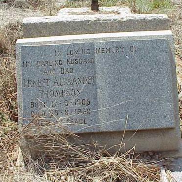 THOMPSON Ernest Alexander 1905-1968