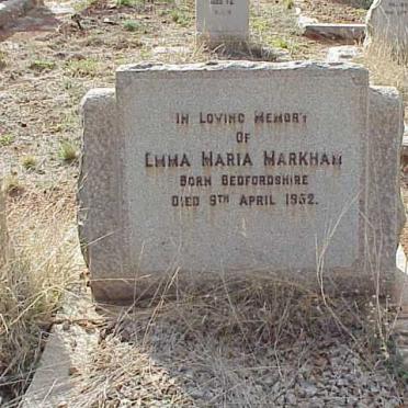 MARKHAM Emma Maria -1932