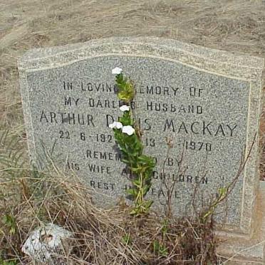 MACKAY Arthur Denis 1929-1970