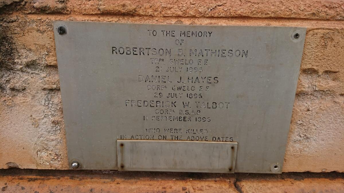 3b. Gwelo War Memorial, Victims