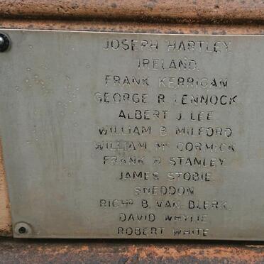 5b. Gwelo War Memorial, Victims