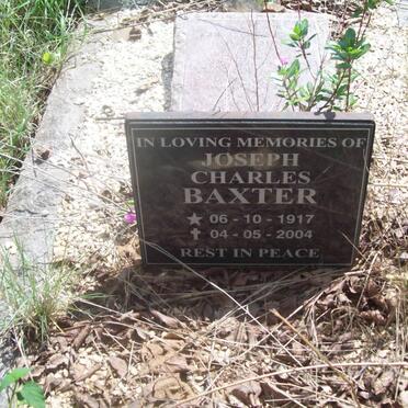 BAXTER Joseph Charles 1917-2004