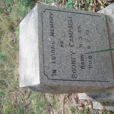 CAMPBELL Rodney 1955-1955