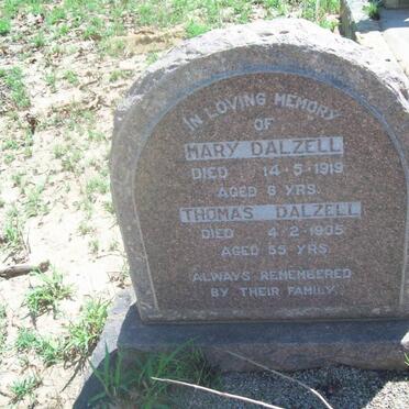 DALZELL Thomas -1905 :: DALZELL Mary -1919
