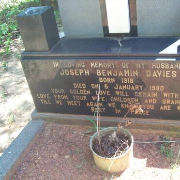 DAVIES Joseph Benjamin 1918-1980 