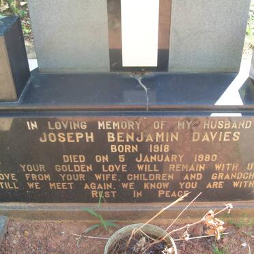 DAVIES Joseph Benjamin 1918-1980