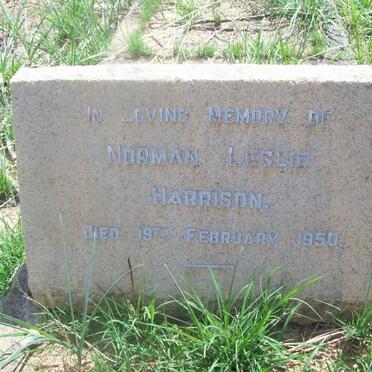 HARRISON Norman Leslie -1950