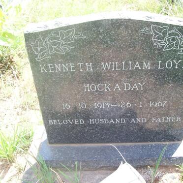 HOCKADAY Kenneth William Loye 1913-1967