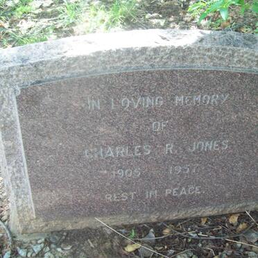 JONES Charles R. 1905-1957