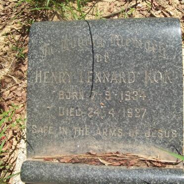 KOK Henry Lennard 1934-1937