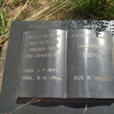 LIEBENBERG Jacomina Josina 1895-1966