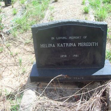MEREDITH Helina Katrina 1898-1981