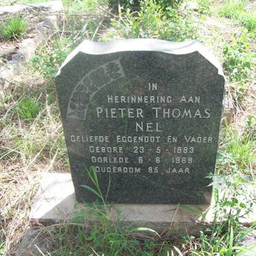 NEL Pieter Thomas 1883-1968