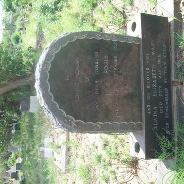 POOLE Sydney -1962 &amp; Alwina Elizabeth Mary -1966