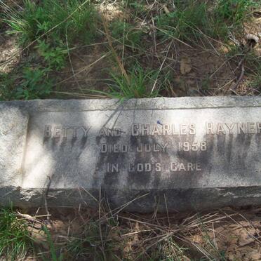 RAYNER Charles -1958 &amp; Betty -1958