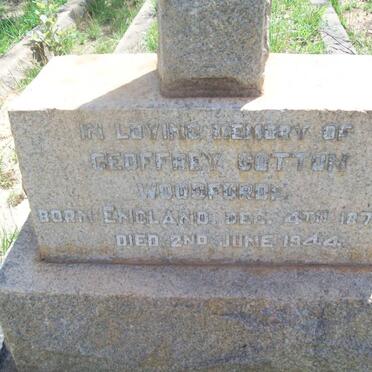 WOODFORDE Geoffrey Cotton 1876-1944