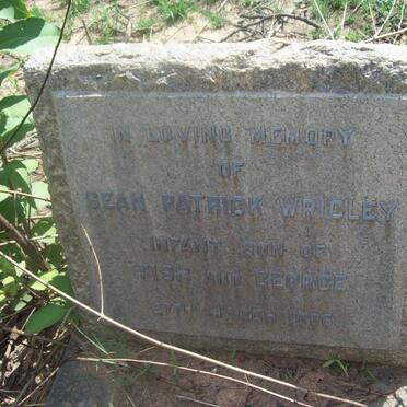 WRIGLEY Sean Patrick 1966